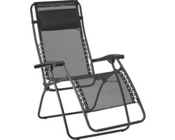 Lafuma RSXA Batyline® Iso Relaxstoel - Inklapbaar - Verstelbaar - Black