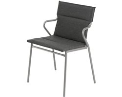 LAFUMA Stoel met armleuningen Ancone Hedona Onyx LFM2942 8917