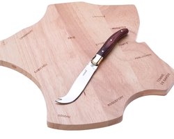Laguiole - Kaasplank met kaasmes - borrelplank - Luxe serveerplank
