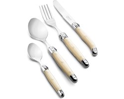 Laguiole Style De Vie Bestekset Premium line - 24-delig - Parelmoer