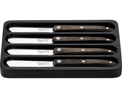 Laguiole Style de Vie Botermessen Innovation Line - 4-delig - Grijs