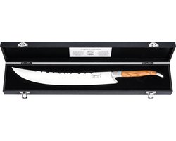 Laguiole Style de Vie Champagnesabel - in giftbox - Olijfhout