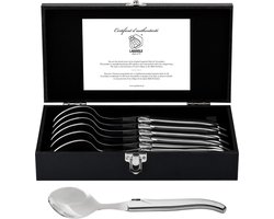 Laguiole Style de Vie Lepels Luxury Line - 6-delig - RVS