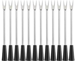 Laguiole Style de Vie Pinchos - 12 stuks - Zwart