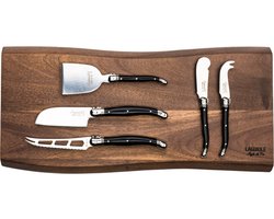 Laguiole Style de Vie - Premium Line - Kaasmessenset 5-delig met serveerplank