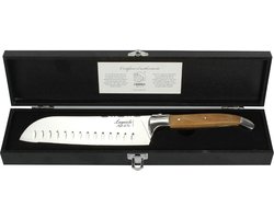 Laguiole Style de Vie Santokumes Luxury Line - 17cm - Olijfhout