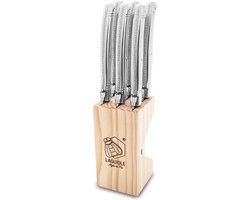Laguiole Style de Vie Steakmessen Premium Line - 6-delig - RVS