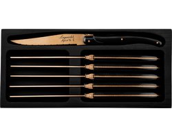 Laguiole Style de Vie Steakmessen Prestige Line - 6-delig - Koper