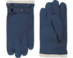 Laimböck Catania - Gevoerde nappa leren handschoenen voor heren Kleur: Royal, Maat: 8.5