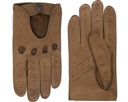Laimböck Durham - Leren heren autohandschoenen Kleur: Toast, Maat: 9