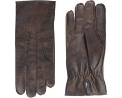 Laimböck Milwaukee - Leren heren handschoenen Kleur: Teak, Maat: 9