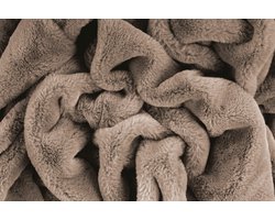 Lalee Heaven 150 x 200 cm Deken Licht Taupe