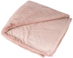 Lalee Heaven Fleece Deken - Blanket - Zachte Deken - 150x200 Roze