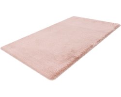 Lalee Heaven – Superzachte Badmat – Antislip – Hoogpolig – Douchemat – Toiletmat – Wasbaar – Voor Badkamer – Powder Pink – 67x110 cm