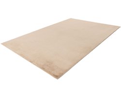 Lalee Vloerkleed - Fluffy Tapijt - Antislip - Beige - Hoogpolig en Zacht - Modern en Veilig