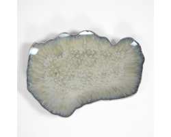 L’AMAR Goby - Handgemaakt Porselein Servies - Ovaal Bord 29,5x19 cm - 1 stuk