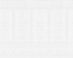 Lambrisering dubbelbreed behang wit 5011-27