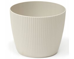 Lamela Magnolia Jumper - Kunststof Bloempot - 14 cm - Katoen Kleur - Krasbestendig