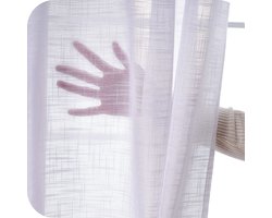 La'Moussawi ® Lichtdoorlatende Gordijnen met Oogjes voor Stijlvolle en Moderne Woonkamers