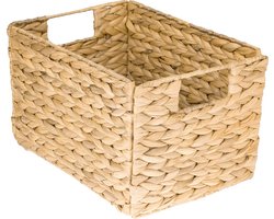 La'Moussawi ® Opvouwbare Gevlochten Opbergmand van Natuurlijk Zeegras voor Veelzijdig Gebruik in Huis