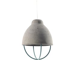 LAMP BUNKER BETON D17 H24 GROEN IJZER