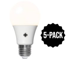 Lamp met schemersensor - 8.2W - set van 5