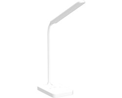 Lamp - Tafellamp - Bureaulamp - Leeslamp - Verstelbaar Led - Oplaadbaar - Oogbescherming - Dimbaar - 3 helderheidsniveaus - Geschikt als bureaulamp voor studie of werk