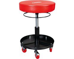 Lampa Ronde Werkplaatskruk met Gereedschapsbak - Top Kwaliteit