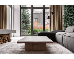 Lampe Textiles - Kant en klaar gordijn met plooiband – lichtdoorlatend - Taupe - 280x230 cm