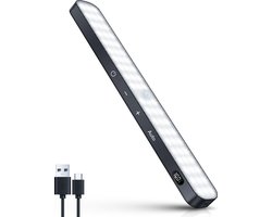 Lampen District® - Kastverlichting met bewegingssensor - 5 Helderheidsniveaus - USB oplaadbaar - Keukenverlichting onderbouw - nachtlamp