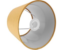 Lampenkap E27 E14 Fluwelen Conische Stof Lampenkap Decoratieve Lampenvervangingskap voor Tafel Nachtkastje Vloerlamp GOLD