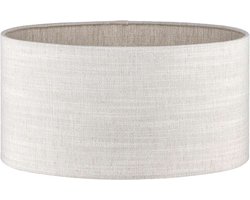 Lampenkap ovaal - 25x16x15cm - Oslo linnen offwhite