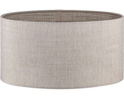 Lampenkap ovaal - 40x27x20cm - Oslo linnen naturel
