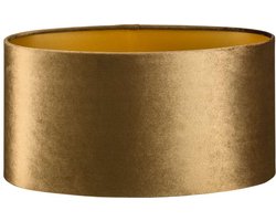 Lampenkap Ovaal - 45x30x25cm - Fendi velours coffee