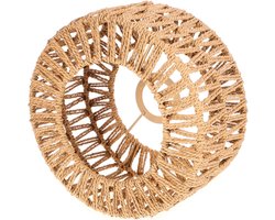 Lampenkap Van Strotouw Vintage Natuurlijk Rieten Rotan Lampenkap Buitenlampenkappen Zeegras Jute Kleine Lampenkap Geweven Boerderij Textuur Plafondlamp Handgemaakt