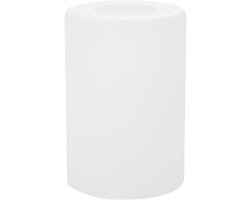Lampenkap van wit melkglas - cilindrische lampenkap van opaalwit glas - vervanging voor E27 tafellamp - staande lamp - hanglamp - wandlamp - kroonluchter - interieurverlichting - moderne lampenkap