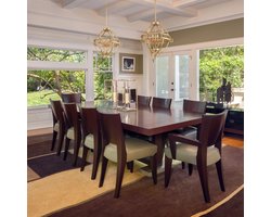 Landelijke Kroonluchter - Steady Lighting - Glas - Landelijk - E27 - L: 88.9cm - Voor Binnen - Woonkamer - Eetkamer - Zilver