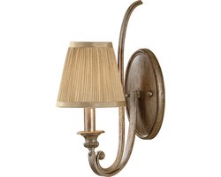 Landelijke Kroonluchter - Steady Lighting - Metaal - Landelijk - E14 - L: 71.1cm - Voor Binnen - Woonkamer - Eetkamer - Zilver