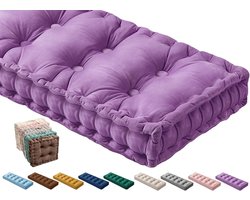 Lange Fluweel Zitkussen voor Binnen en Buiten - 1/2/3 Zits Bank- en Tuinkussen