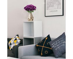 Lange Kunst Rozen Boeket Zijden Bloemen Decoratie 12 Stuks