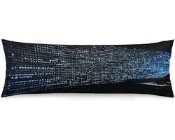 Lange Kussensloop - Body Kussenhoes - Ontspanning Thuis - Verborgen Metalen Rits - 40 x 134 cm - Stijl