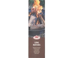 Lange lucifers - Hout - Tuinhaard - Terrashaard - 28 cm