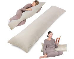 Langwerpig Kussen - Zijslaapkussen Volwassenen - Lichaamskussen