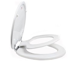 Langwerpige Toiletbril voor Kinderen met Metalen Scharnieren - Verbeter je Zindelijkheidstraining