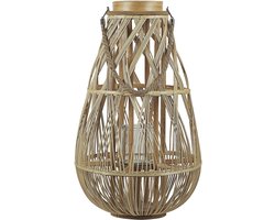 Lantaarn TONGA Bamboehout 56 cm Natuurlijk