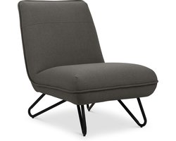 Lanterfant® Loungestoel Jeroen - Relaxstoel - Fauteuil - Grijs