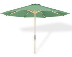 Lanterfant® Parasol - Lucas - Berkenhout - Vintage green - 3m