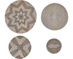 LAOCAI - Wanddecoratie - Naturel - Zeewier