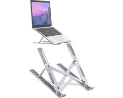 Laptop Standaard Verstelbaar Universeel - Laptop houder - Laptopsteun - Laptophouder - Ergonomisch - Aluminium - t/m 17 inch