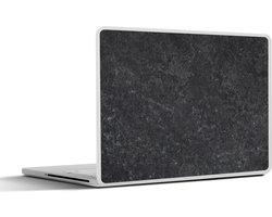 Laptop sticker - 14 inch - Beton print - Grijs - Textuur - Retro - Industrieel - 32x5x23x5cm - Laptopstickers - Laptop skin - Cover